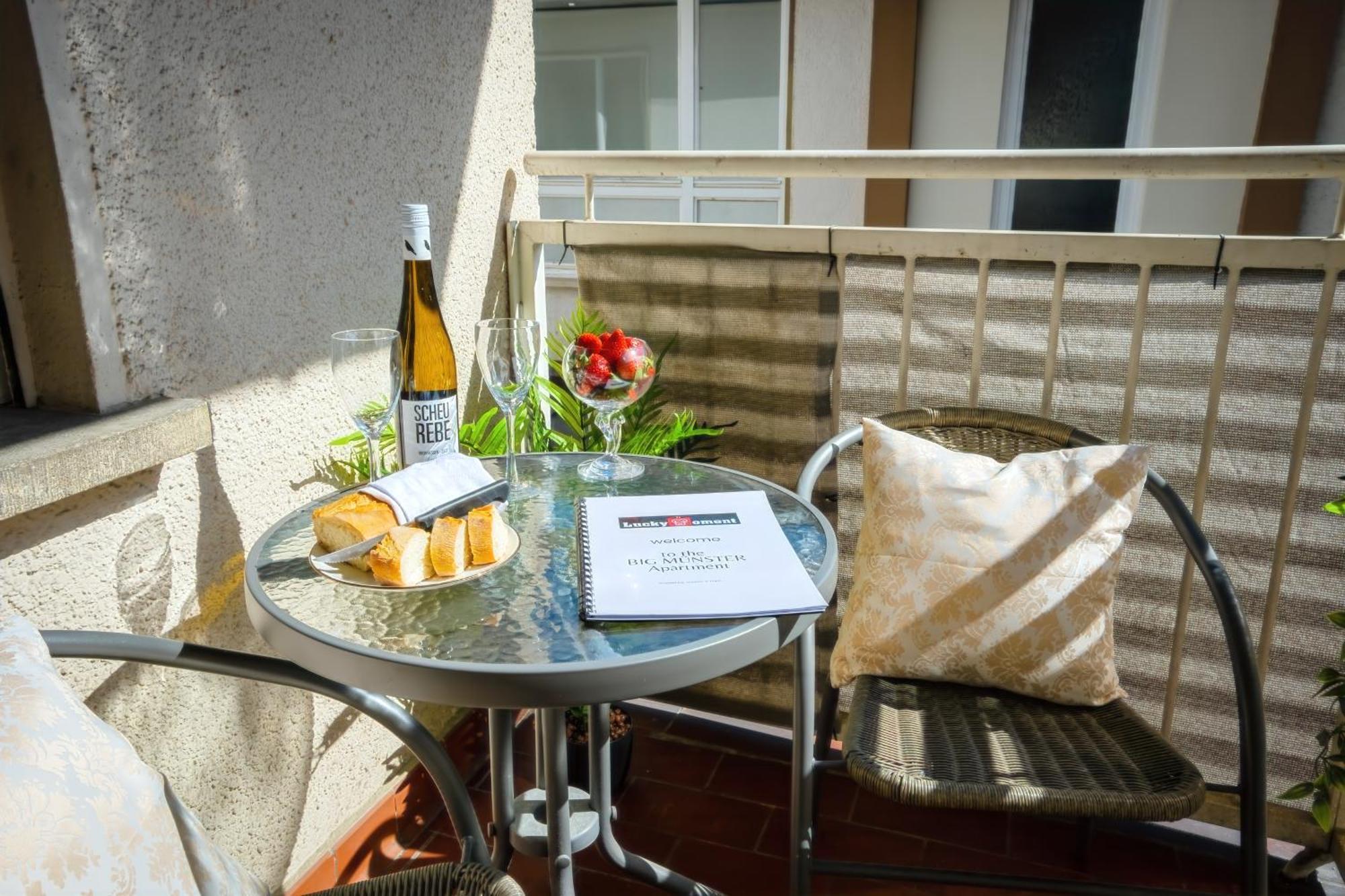 The Big Muenster Fuer Bis Zu 12, Whirlpool, Sauna, Zentral, Tischfussball, Balkon, Gasgrill Ulm Ngoại thất bức ảnh